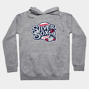 Defunct Reno Silver Sox Golden League Baseball Hoodie